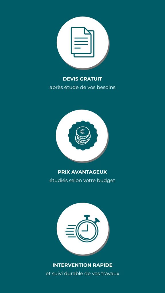 Avantages de notre entreprise de couverture : devis gratuit, prix avantageux, intervention rapide en Ardèche